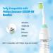 Zafuo Replacement Toothbrush Heads for Philips Sonicare Screw-on Toothbrushes Replacement Heads Compatible with Phillips Sonic Care E-Series Electric Toothbrushes (2 Pack) - Buy Online on GoSupps.com