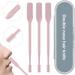 Buy Double Sided Nose Hair Knife - 2-in-1 Nasal Hair Cutter & Remover Tool - Portable 360 Rotating Trimmer with Ear Picker for Women & Men - Pink - Buy Online on GoSupps.com