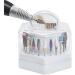 2 In 1 Nail Drill Bit Holder With Cleaning Brush 24 Holes Drill Bits Stand Display Organizer Drill Bits Organizer Box 2 In 1 Nail Drill Bit Holder With Cleaning Brush Nail Drill Bits Organizer Box White - Buy Online on GoSupps.com