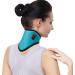 Amagogo Heated Neck Support - Portable Heating Pad for Relaxed Neck Muscles | Ideal for Home Use - Blue - Buy Online on GoSupps.com