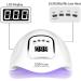UV LED Nail Lamp 150W Professional Nail Dryer | 4 Timer Settings, Automatic Sensor | Gel Polish Curing Light for Salon-Quality Nails - Buy Online on GoSupps.com