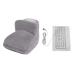 YJZQ Electric Footwrmear Usb Feat the Cystring Feet Feet With Washable Interior Food High Top Pl ch Heating Shoes Soft Foot Sack Winter Feest Heating Heating Matt for Women Men Older People Gray