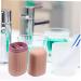Beaupretty Travel Wash Cup & Toothbrush Mug Set - 2pcs Bathroom Accessories & Container for International Shipping - Buy Online on GoSupps.com