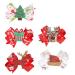 Minkissy 5pcs Christmas Hair Clips - Sequin Santa Hat & Moose Barrettes | Perfect Holiday Hair Accessories & Gifts - Buy Online on GoSupps.com