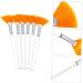 Baluue 12 Pcs Beauty Mask Brush Makeup Brushes Mask Applicator Brushes for Facials Fan Artificial Fiber 15x4cmx2pcs Yellowx2pcs - Buy Online on GoSupps.com