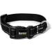 Buy Lonto XL Dog Collar - Durable Nylon Soft Padded 360 Reflective Click Closure Metal Ring - Black - Buy Online on GoSupps.com
