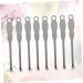 100pcs Stainless Steel Ear Spoon Ear Cleaner - Hemoton Earpick for Wax Removal - Buy Online on GoSupps.com