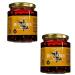Sun Wah Chilli Oil - Chicken & Black Bean Flavour 160g Hot & Spicy Chilli Sauces Condiments (Pack of 2) HALAL