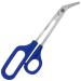 Toenail Scissors with Blue Plastic Handle - Extra Long - 7.85" - Incl. Micro-Serrated Blade - from Our Product Line 50 +