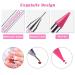 Sularpek Nail Rhinestone Picker Dotting Tool - Pink Acrylic Handle Dual End Pen for DIY Nail Art Decoration - Buy Online on GoSupps.com