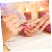 PLAFOPE 1 Set Nail Extension Set Nail Tools for Nail Art Nail Decoration Tool Nail Extension Brush Finger Extension Manicure Tool Nail Patch Fixing Clips Nail Art Tools Nail Clip Plastic - Buy Online on GoSupps.com