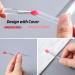 Buy 8 Pcs Silicone Lip Brushes - Reusable Eyeshadow & Lip Gloss Applicators | International Shipping Available - Buy Online on GoSupps.com