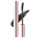 Mascara tubulaire noir et marron pour le maquillage des cils Mascara longue dur e imperm able et r sistant la transpiration Mascara tubulaire volumineux recourbant (Noir)