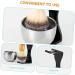 Doitool Stainless Steel Razor Set with Soap Bowl - Men's Shaving Stand & Accessories - Buy Online on GoSupps.com
