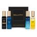 Luxury Collection Eau De Parfum (4x0.68 fl. oz.) | Cologne set for Men | 4 in a box - Perfume Set for men | OUD GOLD OCEAN B.L.U & CEO Intense | Perfect for gifting