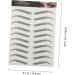 Didiseaon 6 Sheets Imitation Eco Eyebrow Sticker Stickers Adhesive Eyebrow Template Imitation Eyebrow Tattoos - Buy Online on GoSupps.com