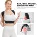 BraceTop Posture Corrector for Men and Women - Pain Relief Back Brace with Adjustable Support - Comfy Shoulder and Neck Brace - Upper Back Straightener for Clavicle and Spine - S/M Size - Buy Online on GoSupps.com