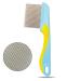 Metal Nit Comb - Fine Tooth Long Handled Nit Comb for Head Lice Removal - 1 Piece Professional Comb for Kids, Adults, and Pets - Buy Online on GoSupps.com