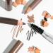 COSMETIC NOTE - Natural Look Eyebrow Pencil and Brush 2 in 1 | Spoolie Eyebrow Brush for a Natural Matte Finish | Waterproof Dual-Sided Wooden Eyebrow Pencil Fair - Buy Online on GoSupps.com