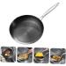 HOMSFOU Skillet Cookware Honeycomb Wok Induction Stove Wok Frying Pan Wok for Gas Stove Gas Stove Wok Home Wok Pan Wok Pan for Induction Stove Fried Eggs 26c Stainless Steel Kitchenware - Buy Online on GoSupps.com
