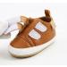 Baby Sneakers - PU Leather Anti-Slip First Walking Shoes for Boys & Girls 0-18 Months with Socks - Pink (0-6 Months) - Buy Online on GoSupps.com