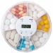 Songlela Electronic Pill Box Timer with 5 Timer Reminder Alarm and 7 Compartments Portable Essential Medication Time Display Reminder Case Organizer - Idea for Personal Care and Daily Use #3