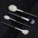 15 Strands White Wool Makeup Brush Set | Copper Tubes | Professional Animal Hair Brushes for Artists - Buy Online on GoSupps.com