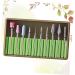 minkissy 3 Sets Nail Art Supplies Nail Drill Replacement Bits Nail File Bits Tungsten Carbide Nail Drill Nail File Electric Nails Kits Ceramics Tools Nail Drill Tool Toolkit Tungsten Steel 5x1cmx3pcs Greenx3pcs - Buy Online on GoSupps.com