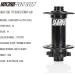 KOOZER XM390 Boost MTB Hub 32H 6 Bolts Alloy 7075 High Strength Axle Disc Brake - Black Front Boost Hub - Buy Online on GoSupps.com