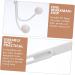 2pcs Double Hook Over The Door Over Door Hangers Hooks Hat Hook Wrought Iron White Plastic Beads 14x9cm White - Buy Online on GoSupps.com