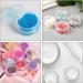 5 ml container empty container clear jar empty container cream jar 30 empty samples container samples round travel cream jar transparent cosmetic container with lid travel potty container set 30 Pieces - Buy Online on GoSupps.com