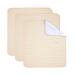 Bed Pads for Incontinence Washable Waterproof 3 Pack 34x36inch Reusable Medium Bamboo Fiber Pee Pads for Adult's Women Elderly Add Larg(34*36inch-3Pack)