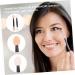 AUTSUPPL 100pcs Double Ended Eyeshadow Brush Double-sides Eye Brush Eye Makeup Applicator Cosmetic Tool Latex Sponge Eyeshadow Makeup Tool Sponge Brush Sponge Eyeshadow Stick 6.5x1.3cm Black - Buy Online on GoSupps.com