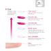 AIMEILI Gel Nail Polish No Wipe Top and Base Coat Set with Hot Pink Color - Buy Online on GoSupps.com