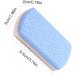Xvilmaun Foot Pumice Stone | Double-Sided Pumice Stone for Removing Calluses on The Feet Foot Pumice Stone Care Foot Stone for Heels Elbows Hands Blue - Buy Online on GoSupps.com