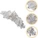 MAGICLULU Rhinestone Hair Clip Bridal Hair Clip Hair Barrettes for Thick Hair Sparkly Hair Clip Hair Accessory Wedding Hair Clip Shower Stool Rhinestone Barrette Girl France Rhinestones Miss - Buy Online on GoSupps.com