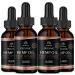 Hemp Oil 3000mg - 4 Pack - C02 Extraction - Helps Relaxation, Calming, Sleep, Anxiety, Stress - Natural Hemp Tincture Drop - Organic, Vegan, Non-GMO, Grown in USA Natural 1 Fl Oz (Pack of 4)