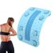 Durable Back Extensor & Lumbar Traction Device - Adjustable 56 Massage Points for Comfortable Stretching - Ideal for Men - Blue - Buy Online on GoSupps.com