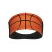 Forsylvanas Jewelry Cloth Non Slip Elastic Headband for Women Fashion Wide Workout Hair Hoop for Girls Printed Hair Band for Running/Yoga/Camp/Sports/Daily Hair Accessories (Basketball)