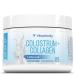 Colostrum Collagen Peptide Protein Powder Hydrolyzed HydroPeach Gut Health Skin & Immune Support | 1g Bovine Colostrum 2g Collagen Peptides 20mg Peach Ceramides Blend Unflavored 25 Servings No Sugar