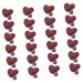 NUOBESTY 100pcs Materials Coat Premium Accessories Alloy Studs Supplies Doll DIY Clothes Small Shoes Rivets 0.50X0.50X0.50CM Red