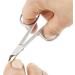 REMOS Stainless Steel Skin Nippers - 4mm Cutting Edge 8cm Scissor Form - Perfect for Precision Nail Care - Buy Online on GoSupps.com