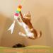 Vaktop Door Hanging Cat Toy 4 PCS Cat Toys Interactive for Indoor Cats Jumpy Cat Toy Self-Play Chasing Exercise Entertain Cat Toy - for Hunting Exercising Eliminating Boredom 4PCS - Buy Online on GoSupps.com