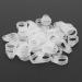 50pcs Hearing Aid Silicone Clips BTE Hearing Aid Clip Adapter Hearing Amplifier Accessories for Lanyard (Medium)