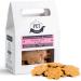 The Granville Island Pet Treatery|Gift Box Wild Sockeye Salmon Oats & Flax Biscuits for Dogs All Natural & Chemical- Free Great As A Hostess Gift Or Thank You Made in Canada|88866 Wild Sockeye Salmon 135 g (Pack of 1)