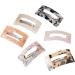 New 2025 Women Hair Claws Hairpin Barrettes Leopard Print Hair Clips Large Geometry Headwear For New For Fashion Ponytail Hair Accessories Hairgrip Jewelry Fashion Accessories Creative Gift - Buy Online on GoSupps.com