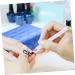 Housoutil 30pcs Absorb White Pencil Nail Gems Nail Point Pen Nail Tools White Nail Pen Whitening Pen Drilling - Buy Online on GoSupps.com