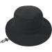 Zando Waterproof Bucket Hat for Men and Women - Packable Outdoor Fishing and Hiking Sun Hat with UV Protection, Black - Buy Online on GoSupps.com