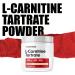 Bucked Up L-Carnitine Tartrate 1000mg Powder Essentials (300 Servings) - Buy Online on GoSupps.com