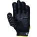 Kookaburra Siege Hockey Gloves - Black Size SL/H | Buy Internationally - Best Quality Gear - Buy Online on GoSupps.com